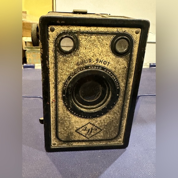 VINTAGE ORIGINAL AGFA SHUR-SHOT AGFA ANSCO COMPANY USED CAMERA! - Picture 1 of 4
